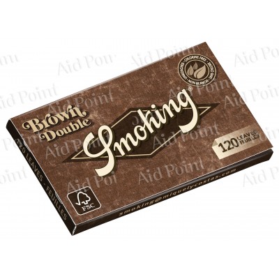 A00021007 SMOKING DOPPIA CORTA BROWN DA 25